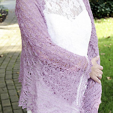 Emilia - Rectangle lace shawl