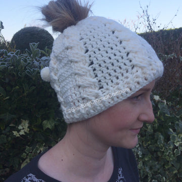 2 in 1 snood and hat