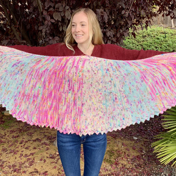 Color Swirl Shawl