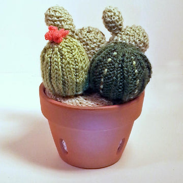 Knitted Cactus Garden