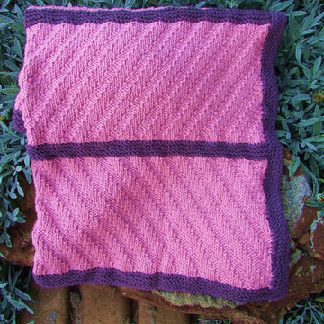 Zig Zag Rib Baby Blanket