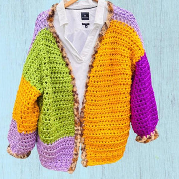 Super Chunky Crochet Cardigan