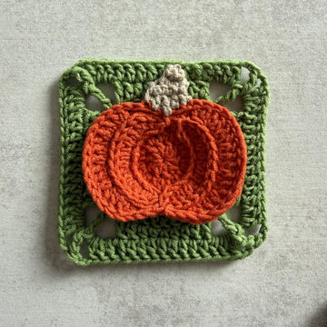 Pumpkin Granny Square