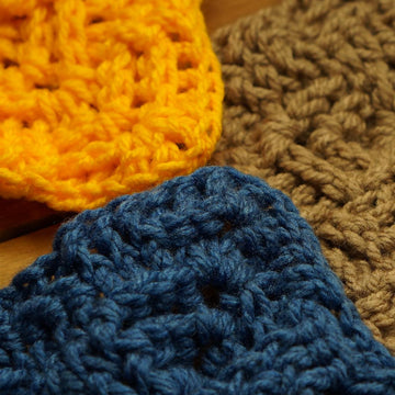 Basketweave granny square