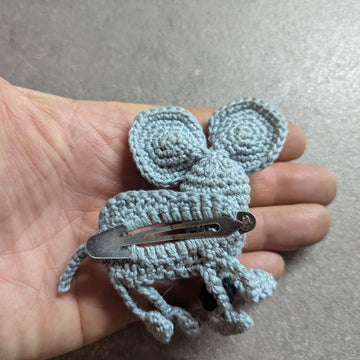 Silly Mouse Hair Clip English-US