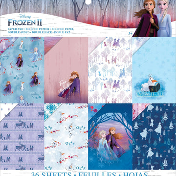 EK Success EK Disney Paper Pad 12"X12" 36/Pkg - Frozen II, 12 Designs/3 Each