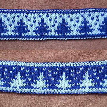 Winter bookmark
