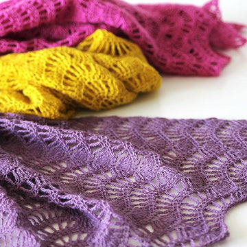 Feather & Fan Shawl