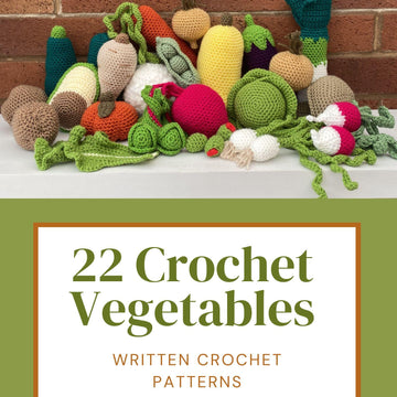 22 Vegetables Crochet Patterns