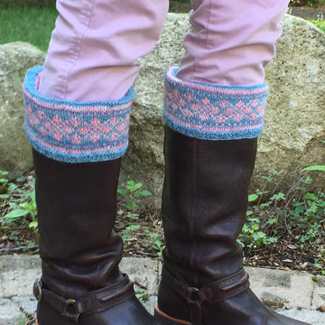 Fair & Squares Hat and Boot Toppers