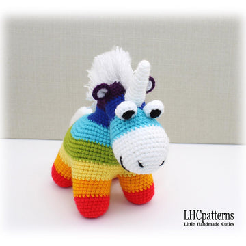 Rainbow Unicorn Crochet Pattern