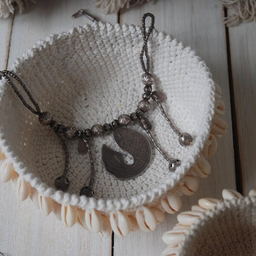 Crochet Cowrie Basket