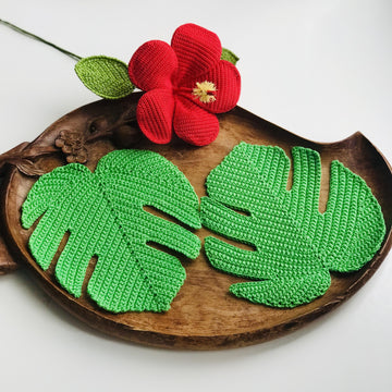 Monstera Leaf Coaster