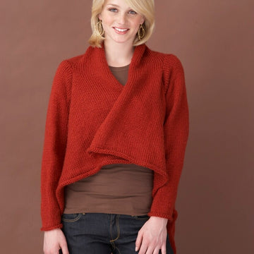 Jacket Deconstructed in Lion Brand Vanna's Choice - 60648A