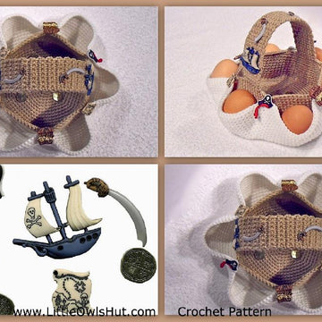 Easter egg hunt basket