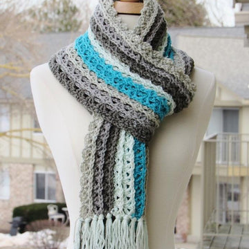 Ocean Waves Scarf