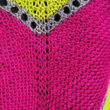 The Spaces in Between - May 2014 Mystery Shawl KAL