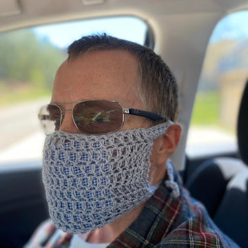 Simple Crochet Face Mask