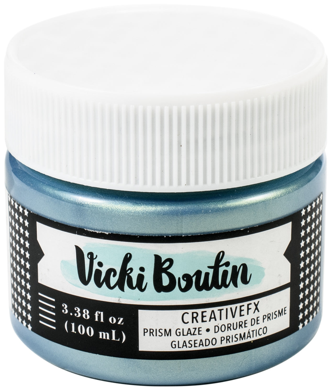 American Crafts Vicki Boutin Mixed Media Creative FX Glaze 3.38oz - Prism