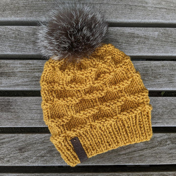 Mermaid Bulky Knit Beanie