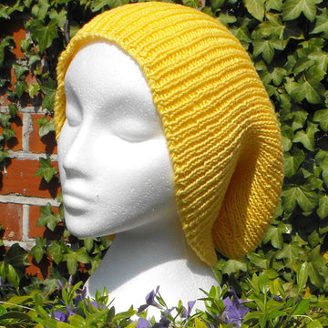 THE SUPER SLOUCH BEANIE HAT KNITTING PATTERN - MADMONKEYKNITS
