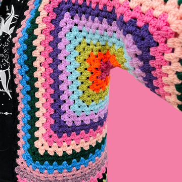 Hexagon Crochet Cardigan