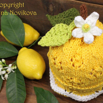 "Orange" fun lace hat
