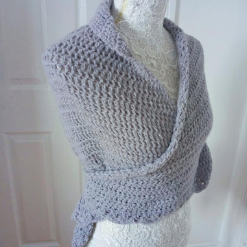Crochet Katrine Highland Sontag Shawl Pattern