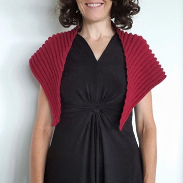 Ruby - Triangle Shawl
