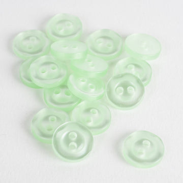 Scalloped Edge Buttons 10 mm
