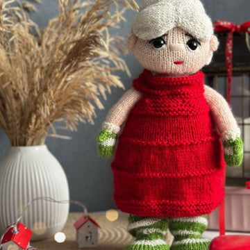 Mrs Claus knitting pattern