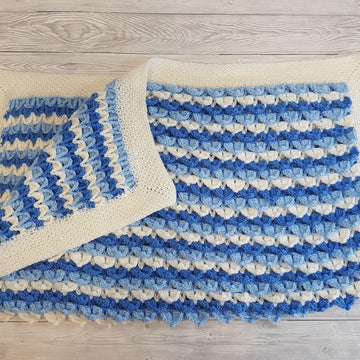 Frozen Hearts Baby Blanket
