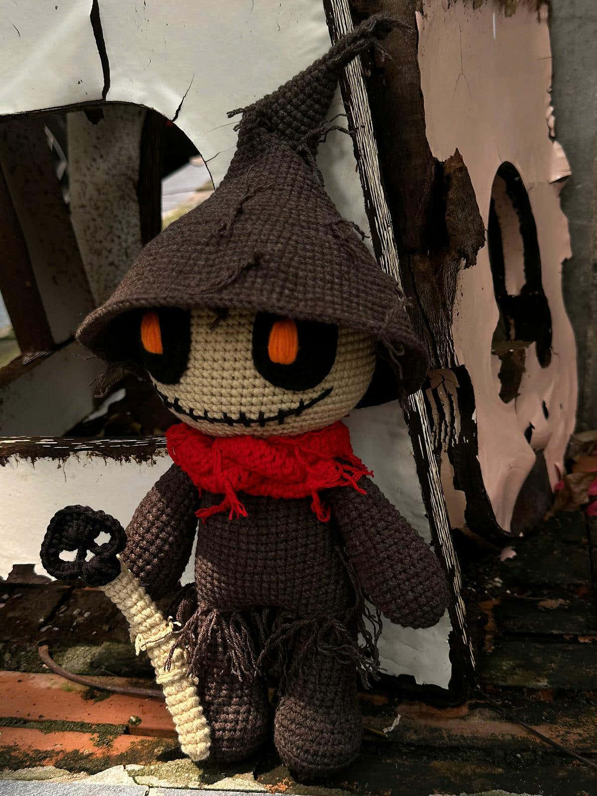 Scarecrow Halloween Amigurumi
