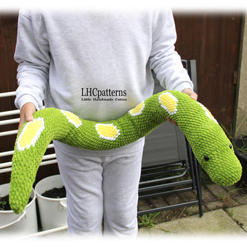 Boa Constrictor Snake Crochet Pattern