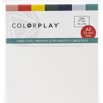Photoplay Paper PhotoPlay A2 Card Flats 20/Pkg - 4.25x5.5