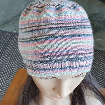 Ivory - 4ply family beanie