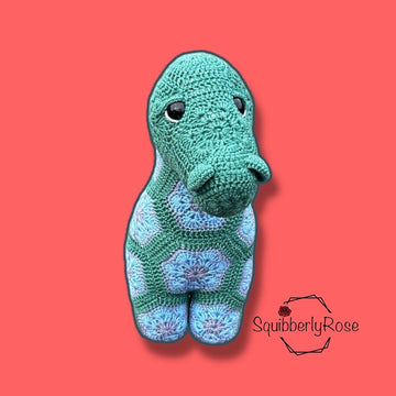 Bryan the African flower Brontosaurus dinosaur