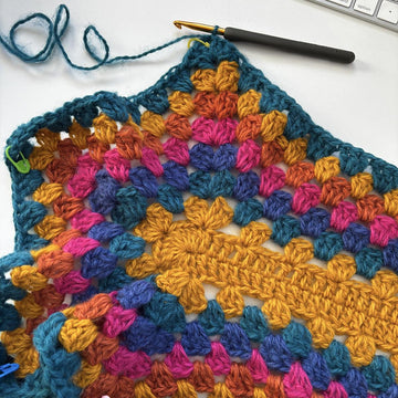 Granny Flexi Hexi Longline Cardi