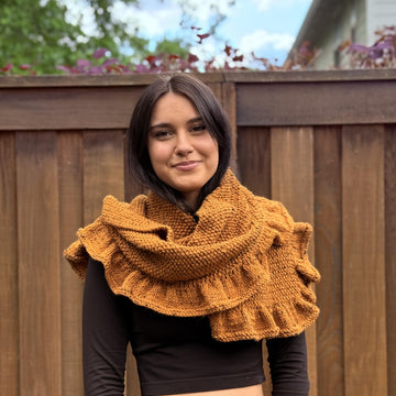 Ruffled Wrap