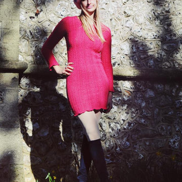 Stem Leaf Lacey Dress