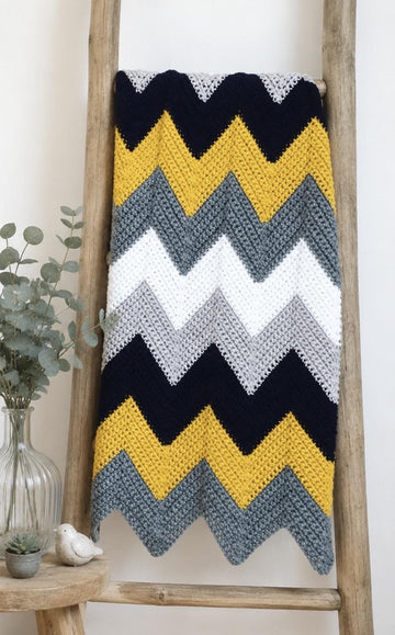 Chevron Crochet Blanket