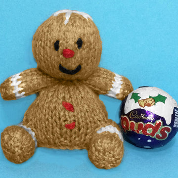 Christmas Gingerbread Man Pud choc cover