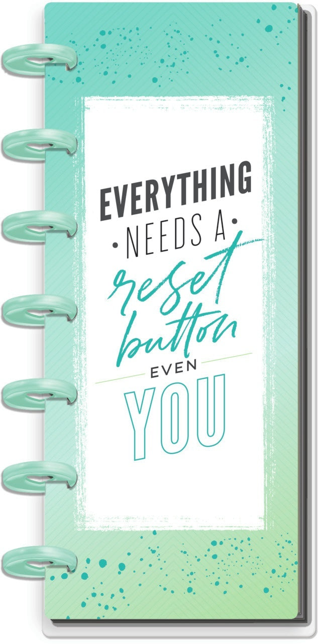 Happy Planner 12-Month Dated Skinny Mini Planner - Almost Everything Will, July 20