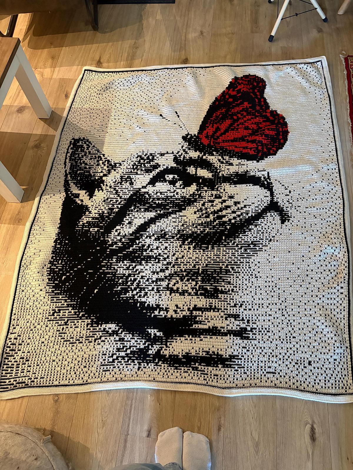Overlay Mosaic "KITTY AND BUTTERFLY (smaller)"