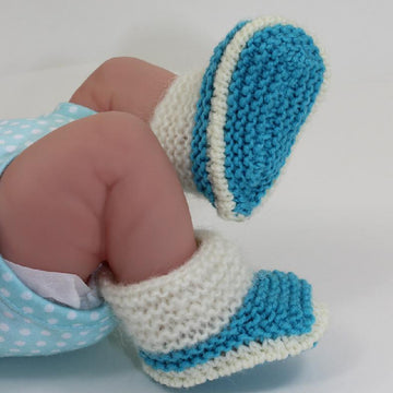 Just For Preemies - Fur Top Booties