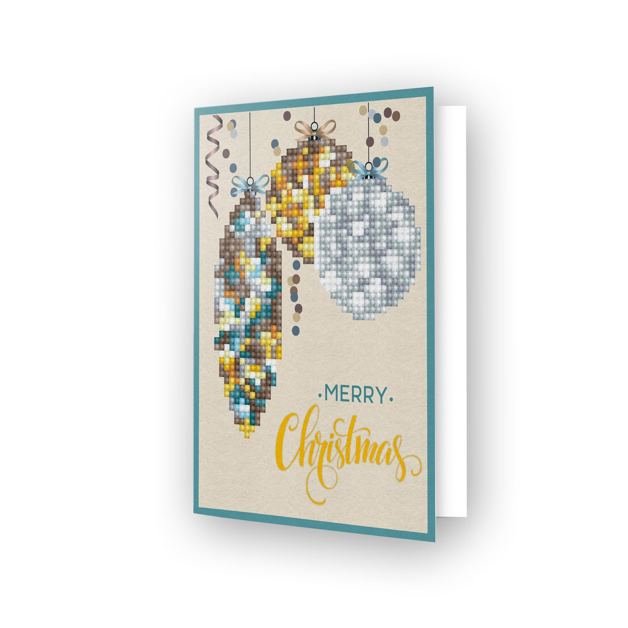 Needleart World Merry Xmas Baubles Diamond Painting Kit