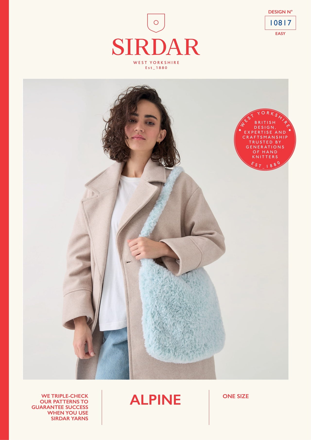 Slouchy Tote Bag in Sirdar Alpine - 10817 - Downloadable PDF