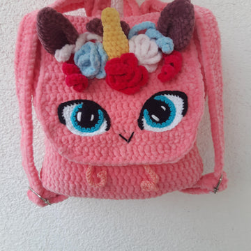 Unicorn Backpack Crochet Pattern