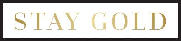 Teresa Collins Designer Enamel Pin - Stay Gold