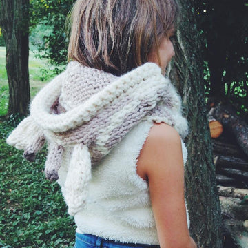 Georgie the Giraffe Hooded Scarf